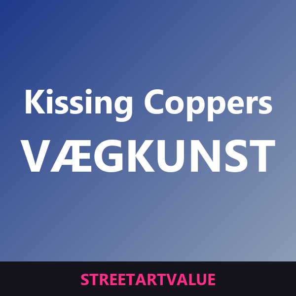 Kissing Coppers vægkunst: bøger og udstyr om gadekunst på Amazon