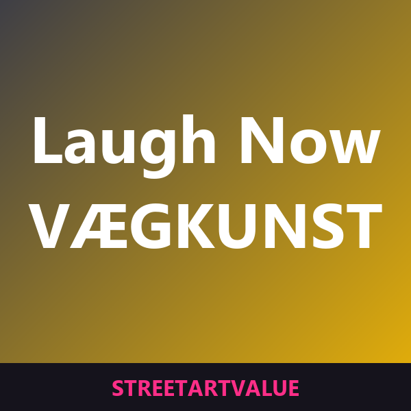 Laugh Now-abe vægkunst: bøger og udstyr om gadekunst på Amazon