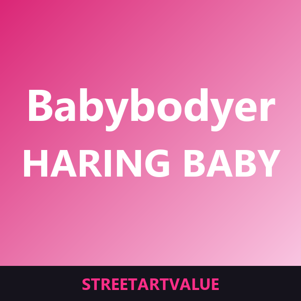 Keith Haring babybodyer på Amazon