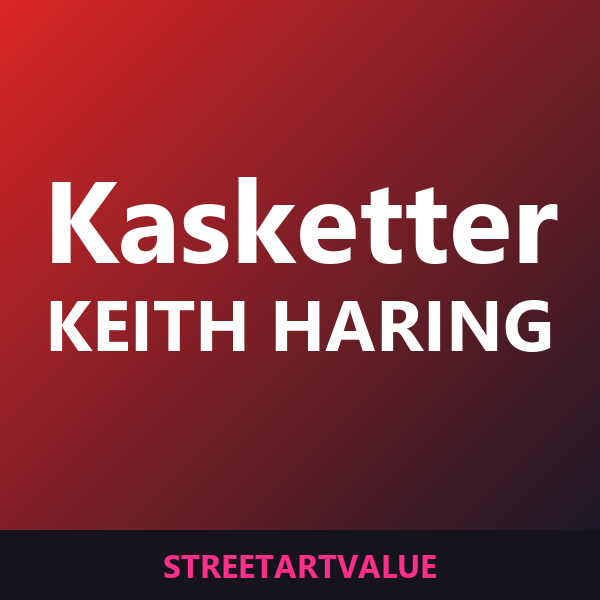 Keith Haring baseballkasketter på Amazon