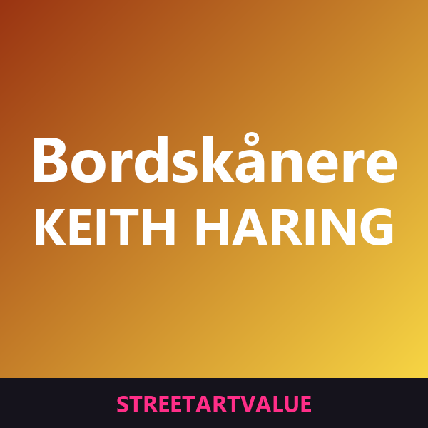 Keith Haring bordskånere: bøger og udstyr om gadekunst på Amazon