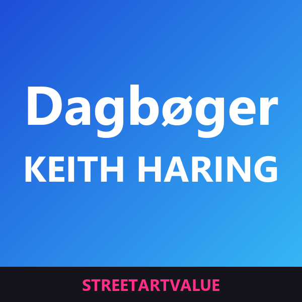 Keith Haring Journals: bøger og udstyr om gadekunst på Amazon