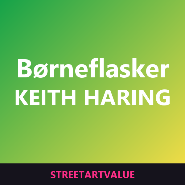 Keith Haring drikkedunke til børn: bøger og udstyr om gadekunst på Amazon