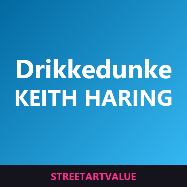 Keith Haring drikkedunke: bøger og udstyr om gadekunst på Amazon