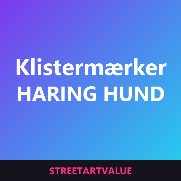 Keith Haring hund-klistermærker: bøger og udstyr om gadekunst på Amazon