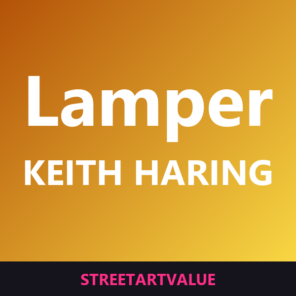 Keith Haring lamper: bøger og udstyr om gadekunst på Amazon