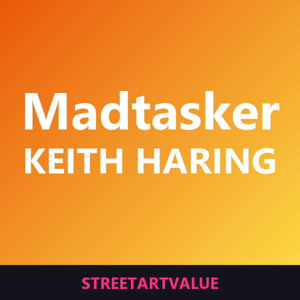 Keith Haring madtasker: bøger og udstyr om gadekunst på Amazon