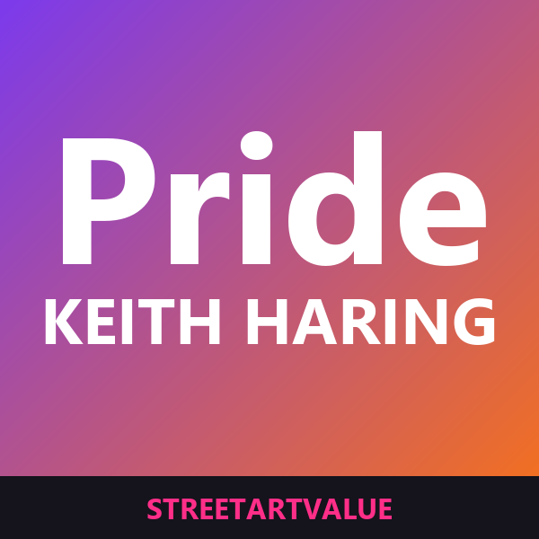 Keith Haring pride-designs på Amazon