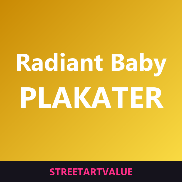 Radiant Baby plakater på Amazon