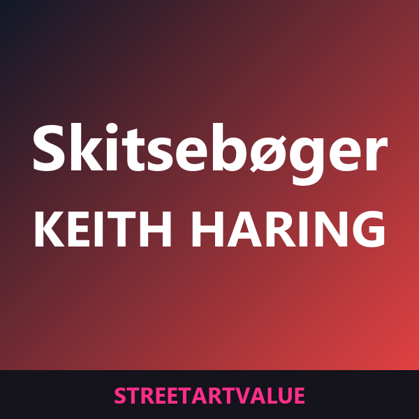 Keith Haring skitsebøger: bøger og udstyr om gadekunst på Amazon