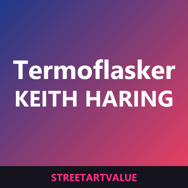 Keith Haring termoflasker: bøger og udstyr om gadekunst på Amazon