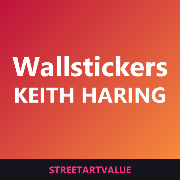 Keith Haring wallstickers: bøger og udstyr om gadekunst på Amazon