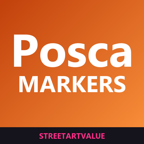 Posca paint markers: bøger og udstyr om gadekunst på Amazon