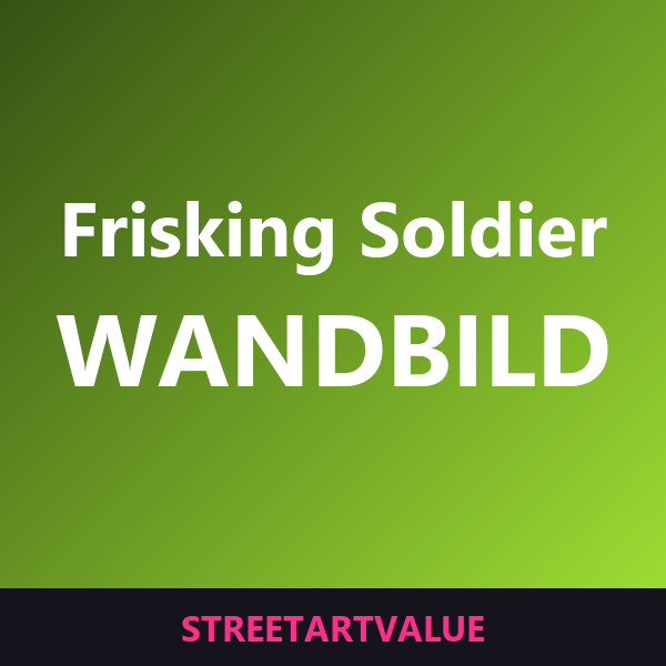 Girl Frisking Soldier Wandbild auf Amazon