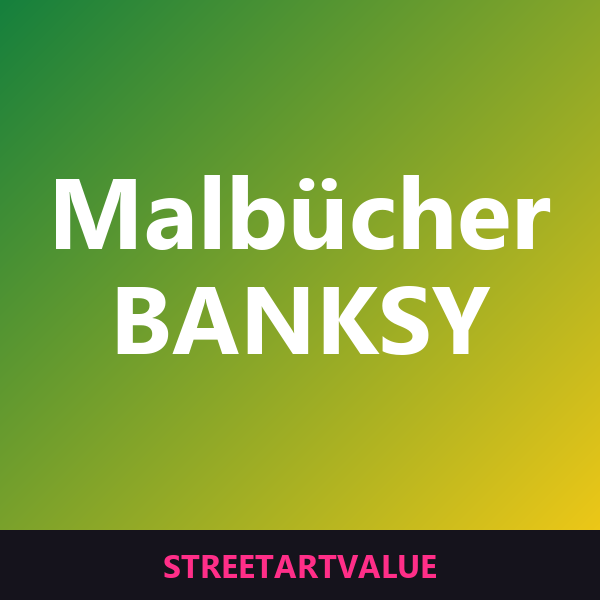 Banksy Malbücher auf Amazon