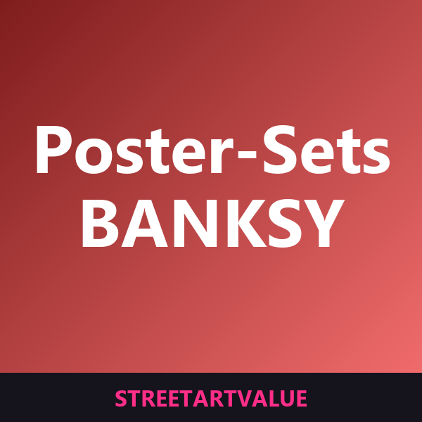 Banksy Poster-Sets auf Amazon