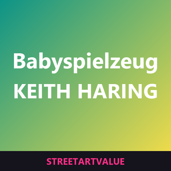 Keith Haring Babyspielzeug auf Amazon