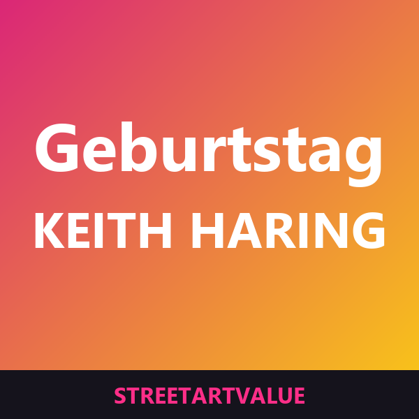 Keith Haring Geburtstagskarten Keith Haring Geburtstagskarten: Street-Art-Bücher und Zubehör auf Amazon