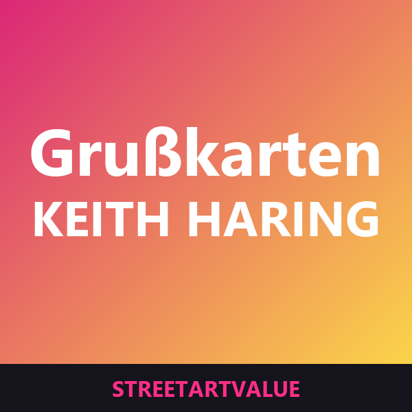 Keith Haring Grußkarten auf Amazon