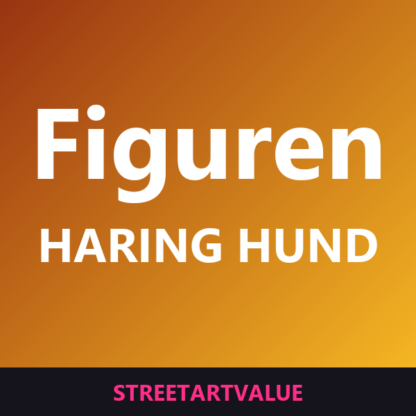 Keith Haring Hund Figuren auf Amazon