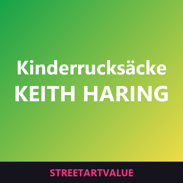 Keith Haring Kinderrucksäcke auf Amazon