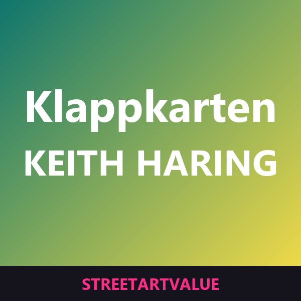 Keith Haring Klappkarten Keith Haring Klappkarten: Street-Art-Bücher und Zubehör auf Amazon