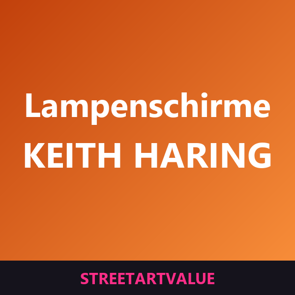 Keith Haring Lampenschirme auf Amazon