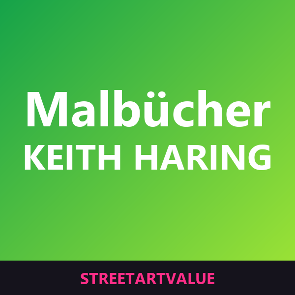 Keith Haring Malbücher auf Amazon