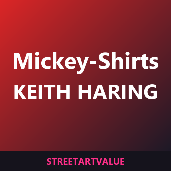 Keith Haring Micky Maus T-Shirts auf Amazon