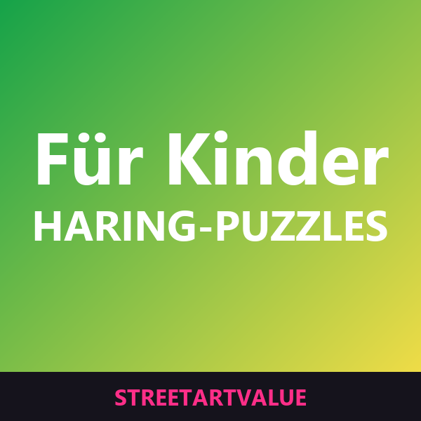 Haring Puzzles für Kinder Haring Puzzles für Kinder: Street-Art-Bücher und Zubehör auf Amazon