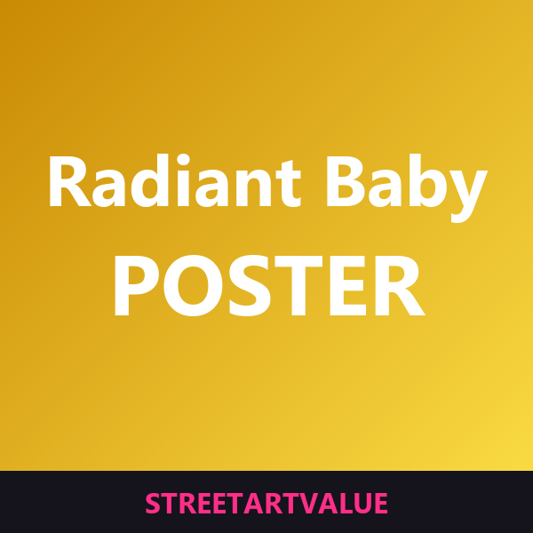 Radiant Baby Poster auf Amazon
