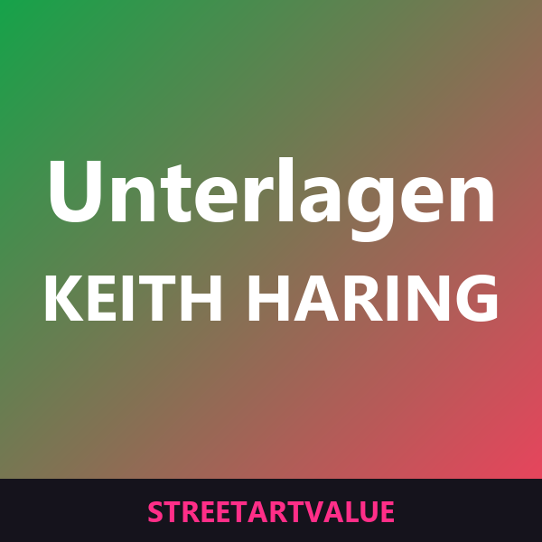 Keith Haring Schreibtischunterlagen auf Amazon