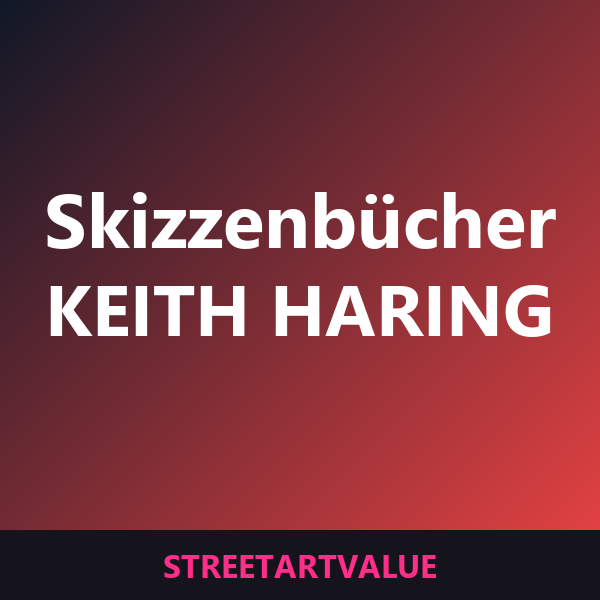 Keith Haring Skizzenbücher auf Amazon
