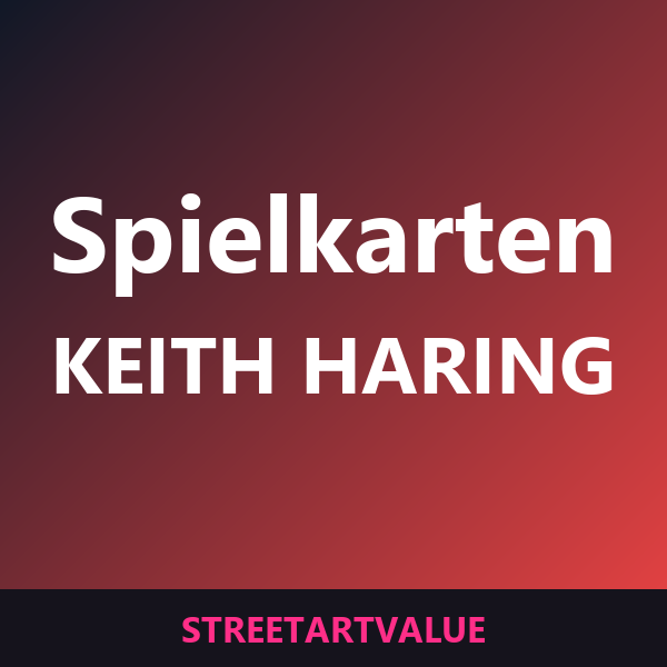 Keith Haring Spielkarten Keith Haring Spielkarten: Street-Art-Bücher und Zubehör auf Amazon