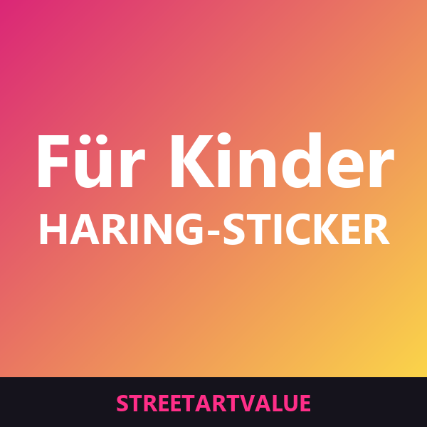 Keith Haring Sticker für Kinder Keith Haring Sticker für Kinder: Street-Art-Bücher und Zubehör auf Amazon