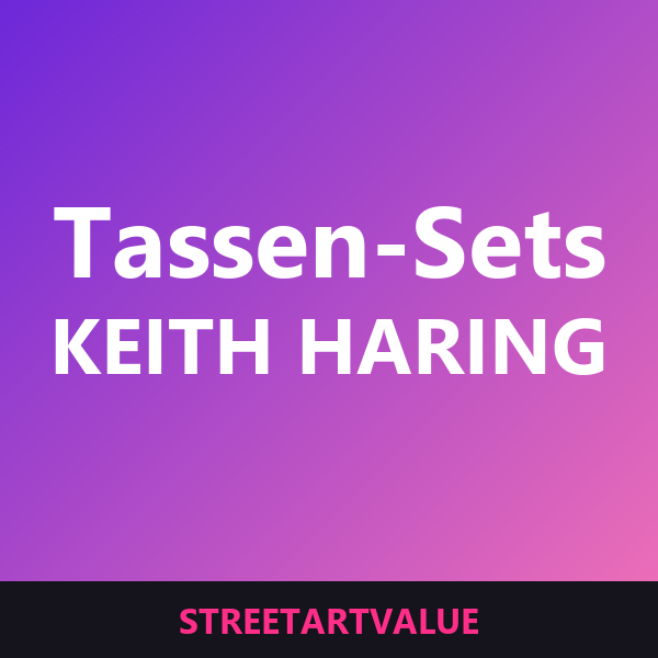 Keith Haring Tassen-Sets auf Amazon