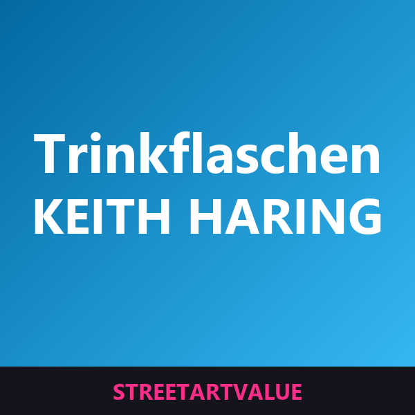 Keith Haring Trinkflaschen auf Amazon