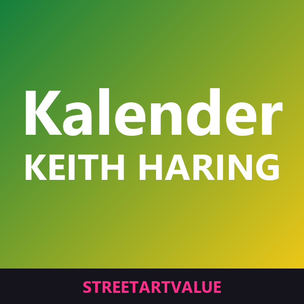 Keith Haring Kalender auf Amazon