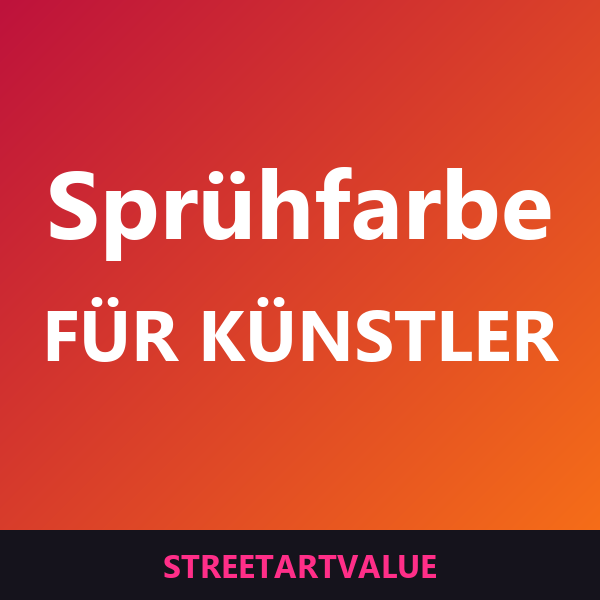 Sprühfarbe für Künstler auf Amazon