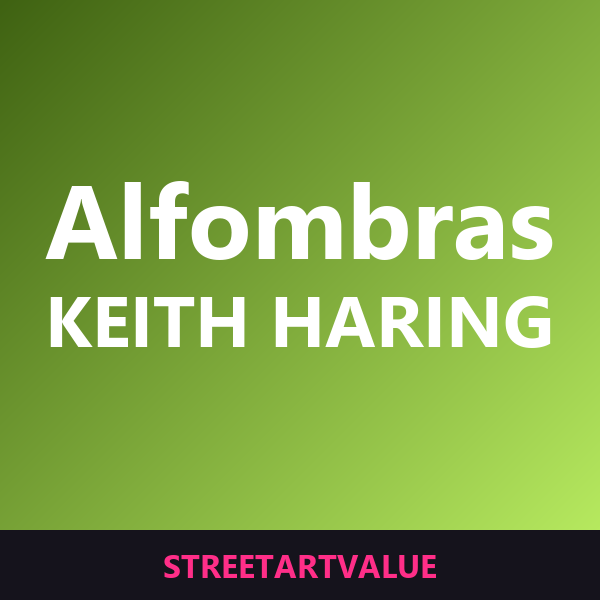 Alfombras Keith Haring en Amazon