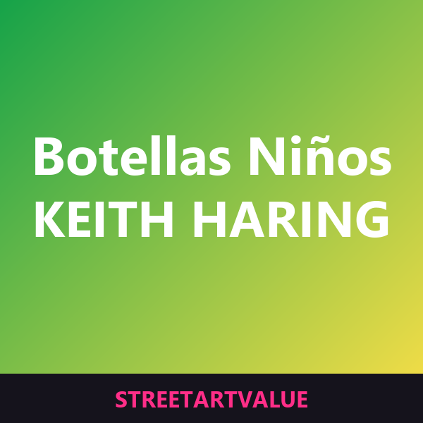 Botellas infantiles Keith Haring en Amazon