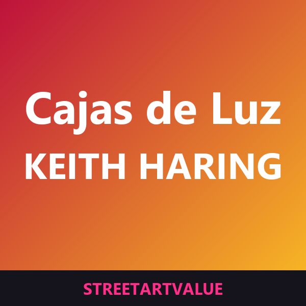 Cajas de luz Keith Haring en Amazon