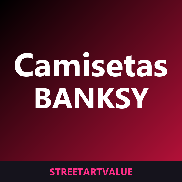 Camisetas y ropa de Banksy en Amazon