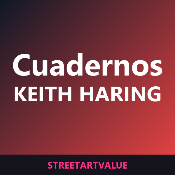 Cuadernos de dibujo Keith Haring en Amazon