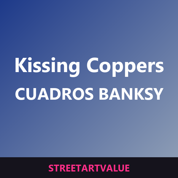 Cuadros Kissing Coppers en Amazon