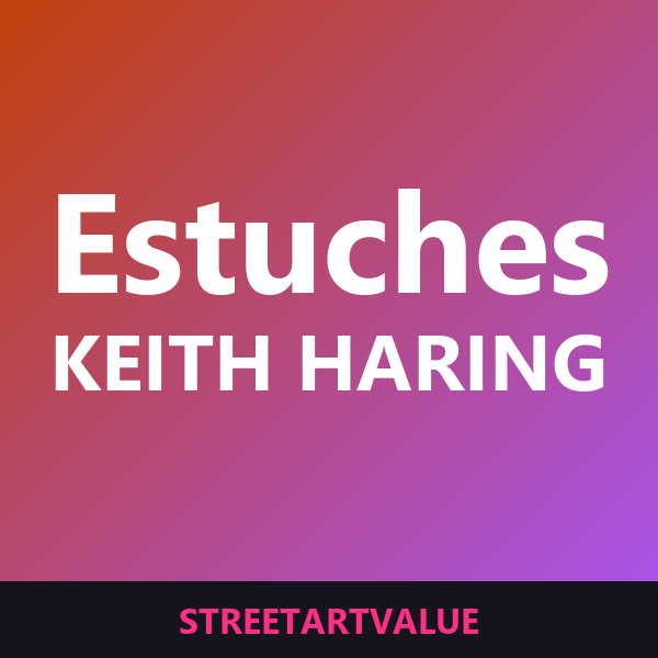 Estuches Keith Haring en Amazon