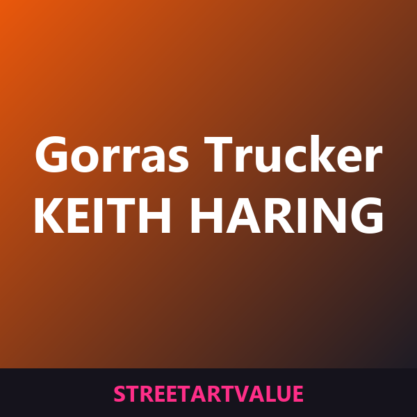 Gorras trucker Keith Haring en Amazon