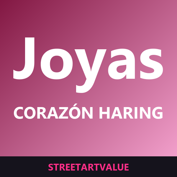 Joyas corazón Keith Haring Joyas corazón Keith Haring: libros y material de arte urbano en Amazon
