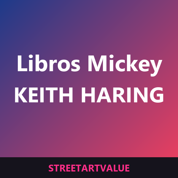 Libros de arte Haring y Mickey Mouse en Amazon