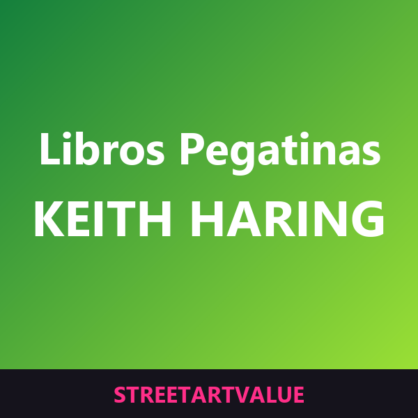 Libros de pegatinas Keith Haring en Amazon